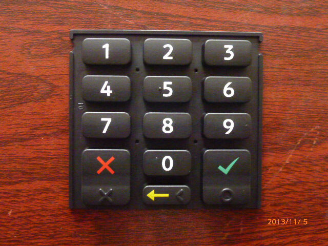 Silicone Rubber Button Accessory Keypad Switch Panel