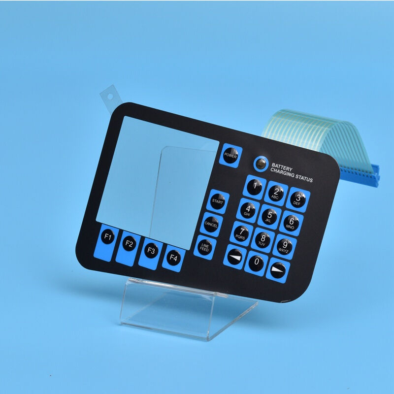 Button Touch Panel Silicone Rubber Keypads Membrane Switch