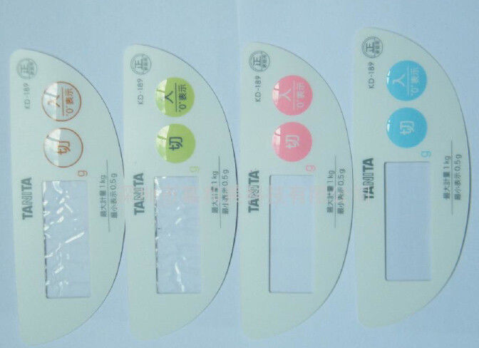 Thin Film PET PC Flexible Membrane Switch Waterproof IP68 With SGS , Rohs
