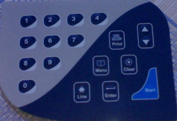 Custom Electronic Control PCB Membrane Switch Keypad With Push Button