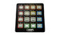 Embossed Tactile Push Button Membrane Switch with Graphic Overlay