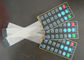 Thin Film LED Metal Dome Membrane Switch With Silk Screen Printed , SGS Approval
